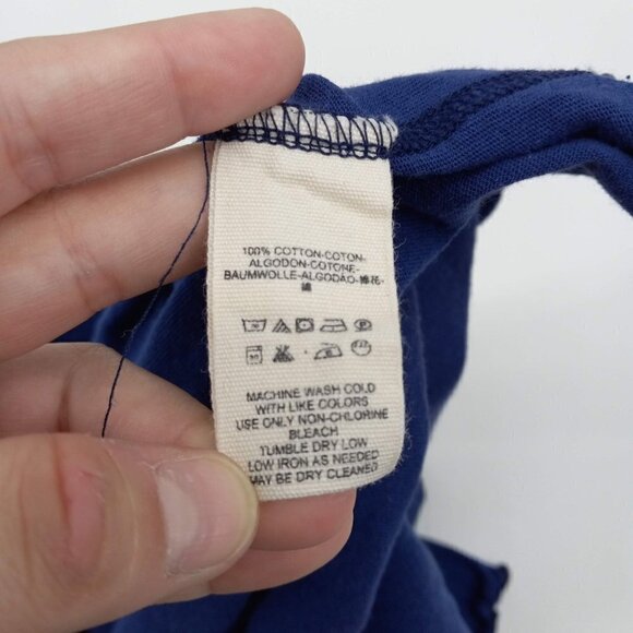 We The Free FP Bird Gang Tee In Moonlight Surf Women's XS Crop Wide Sleeves - Picture 8 of 10